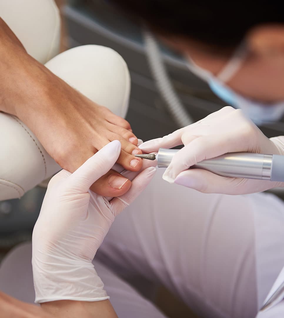 Einblick in das Fußpflege-Studio in Emlichheim